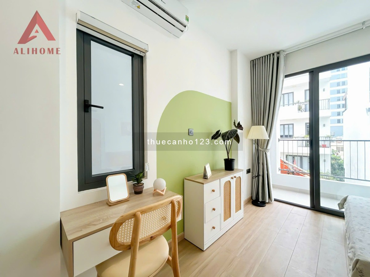 Vibe Nhật chill - Bancol thoáng, nội thất hiện đại, xịn từ trong ra ngoài - Khu cầu Thị Nghè