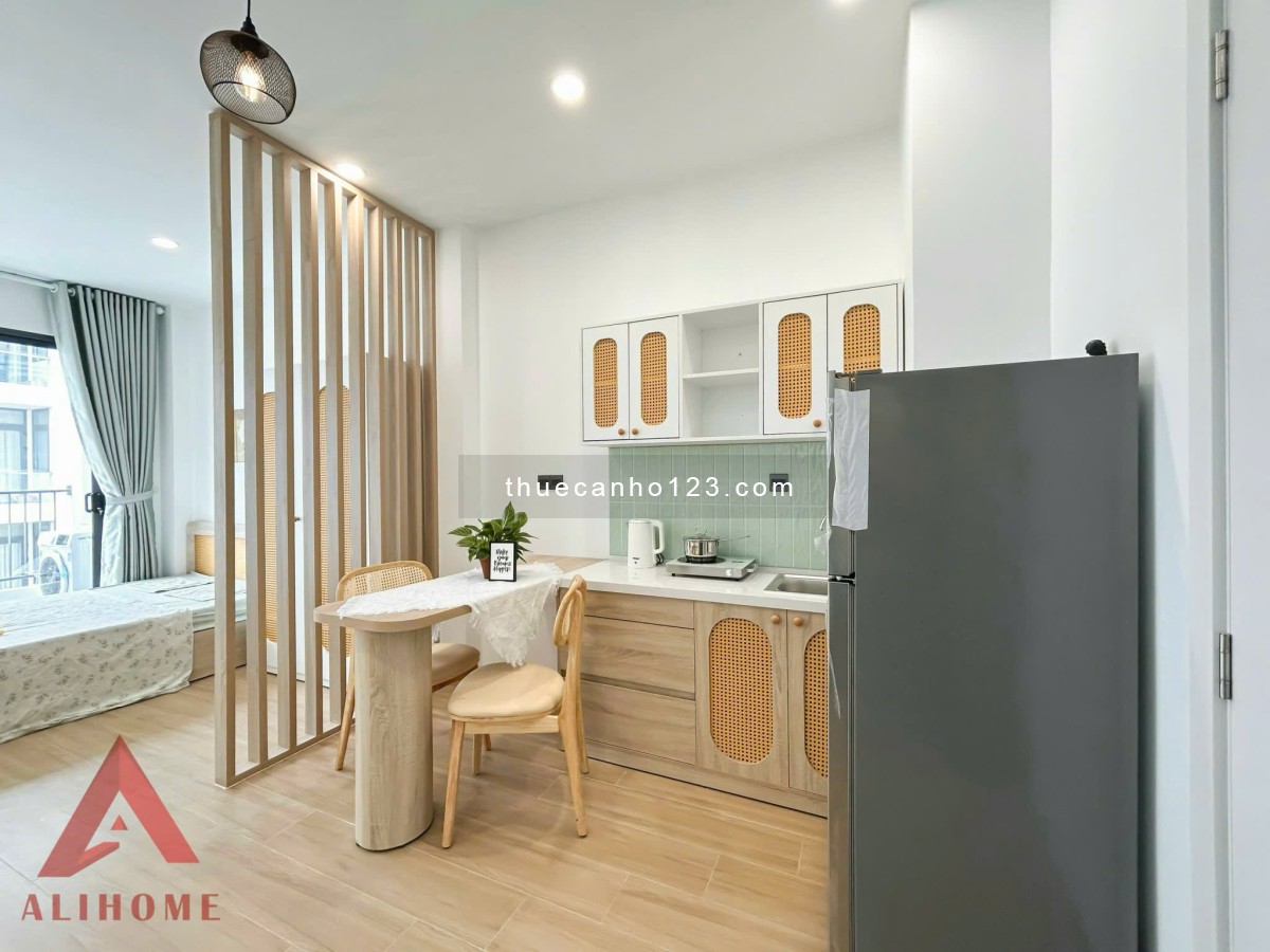 Vibe Nhật chill - Bancol thoáng, nội thất hiện đại, xịn từ trong ra ngoài - Khu cầu Thị Nghè