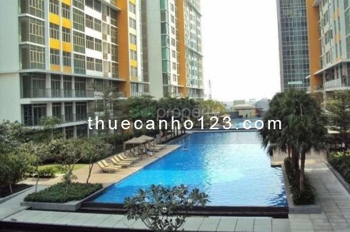 Thuê The Vista AP Q2 (100m, 2pn, giá 22 tr/th) Lầu cao view sông, nhà đẹp bếp đóng Tk thông minh