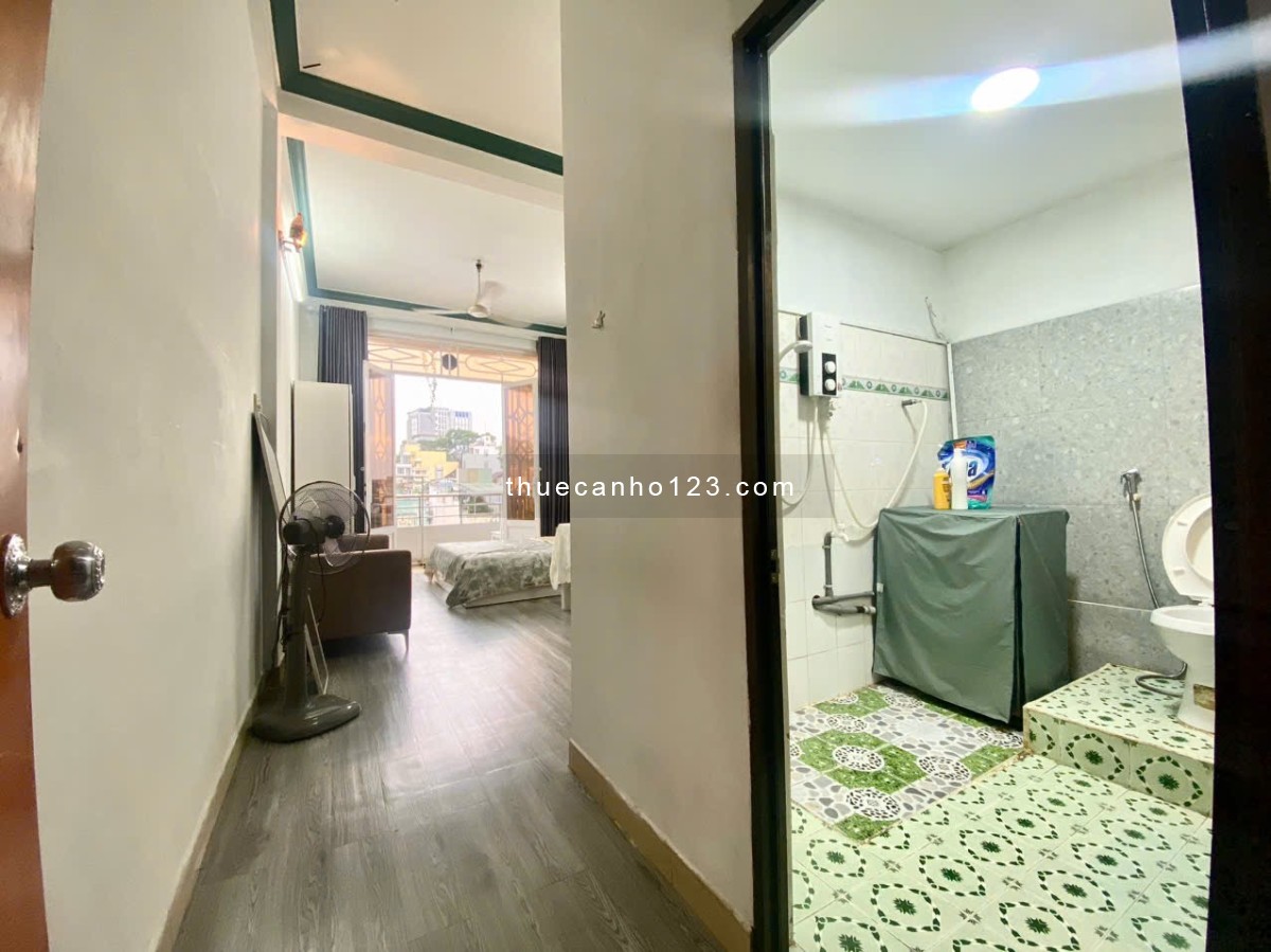 Cho Thuê Căn Hộ Studio - Bancol - Giặt Riêng - Ngay vòng xoay ĐBP