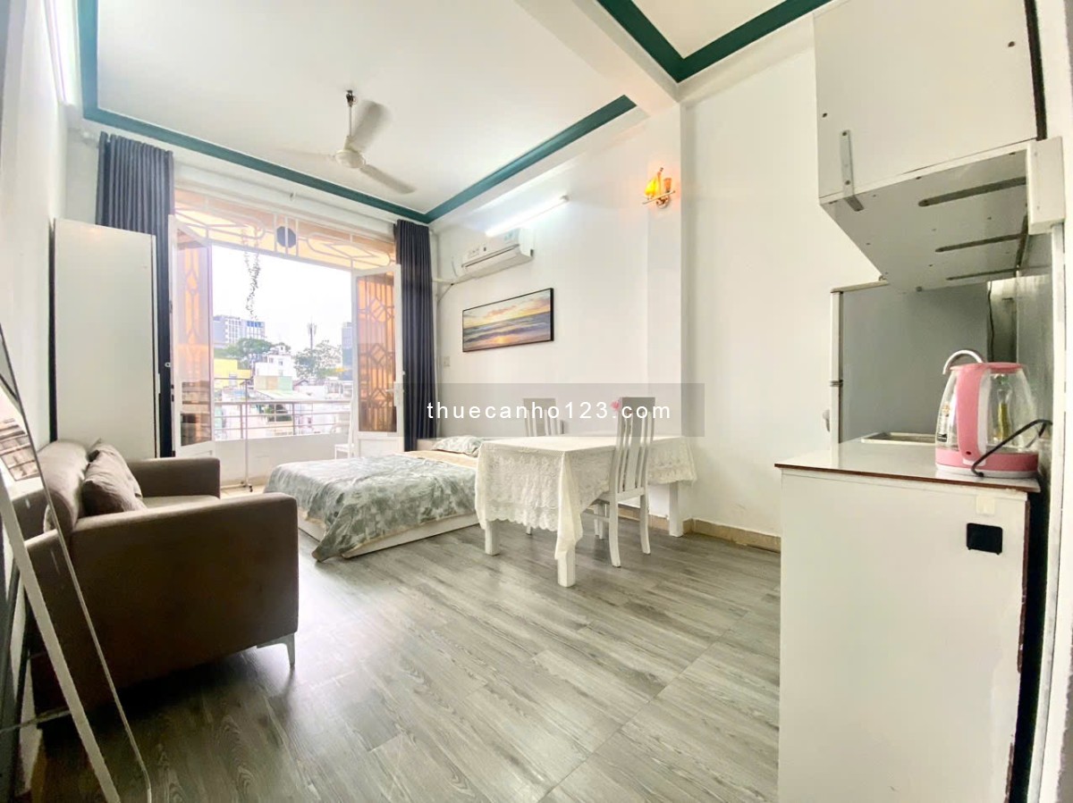 Cho Thuê Căn Hộ Studio - Bancol - Giặt Riêng - Ngay vòng xoay ĐBP