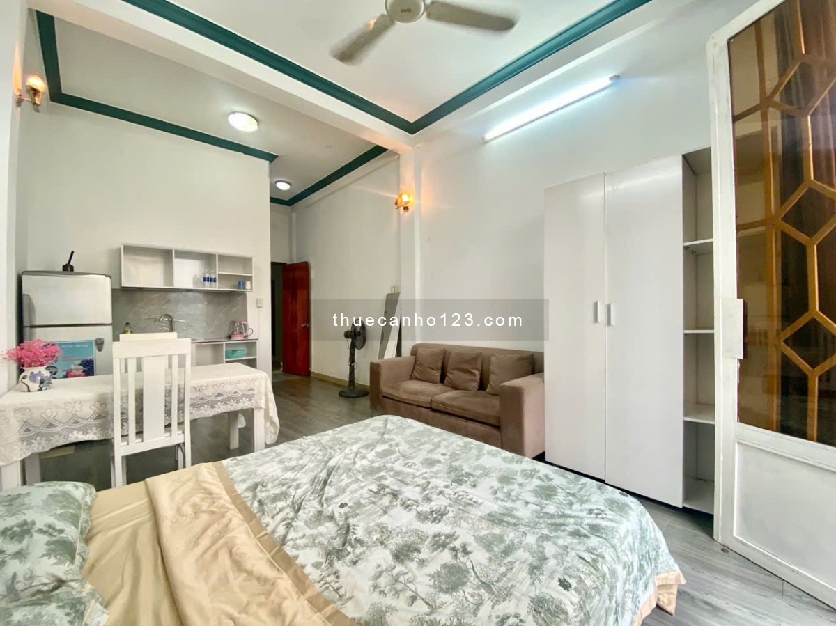 Cho Thuê Căn Hộ Studio - Bancol - Giặt Riêng - Ngay vòng xoay ĐBP