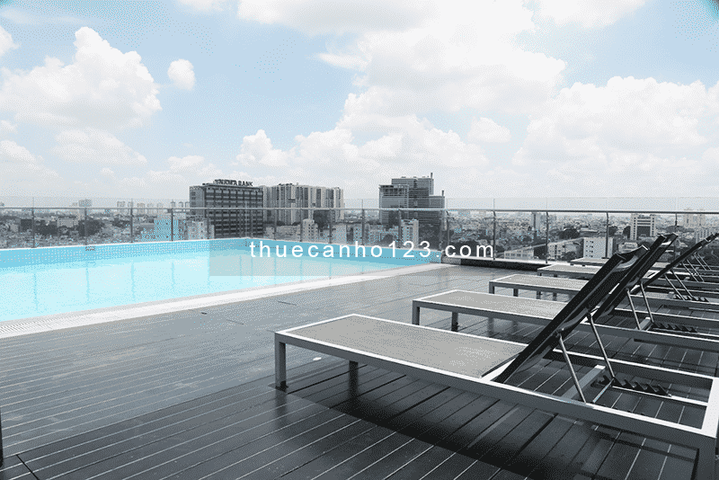 Cho thuê căn hộ penthouse duplex 4Pn Saigon Pavillon Full nội thất cao cấp 43Tr Tel 0942811343