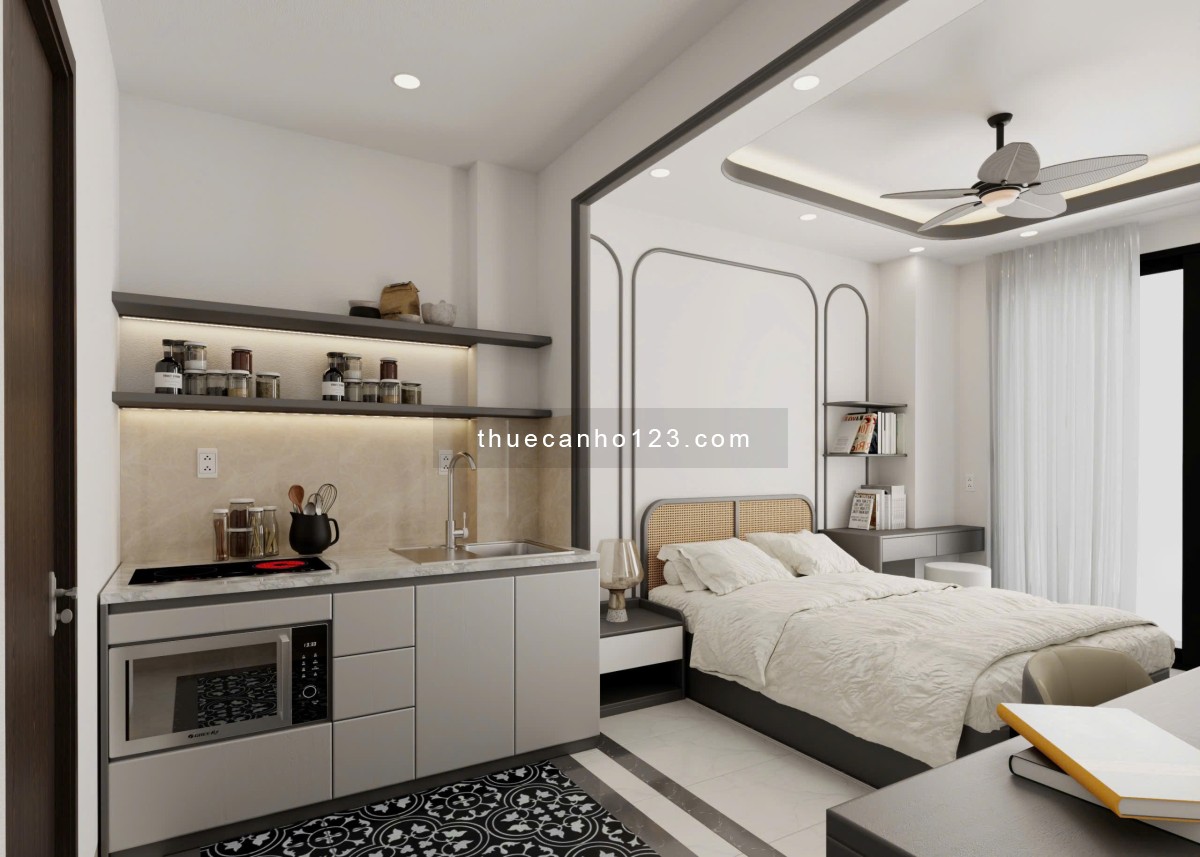 Vừa Khai Trương Căn Hộ Ban Công/Cửa Sổ Thiết Kế Cao Cấp - Phan Chu Trinh - BT