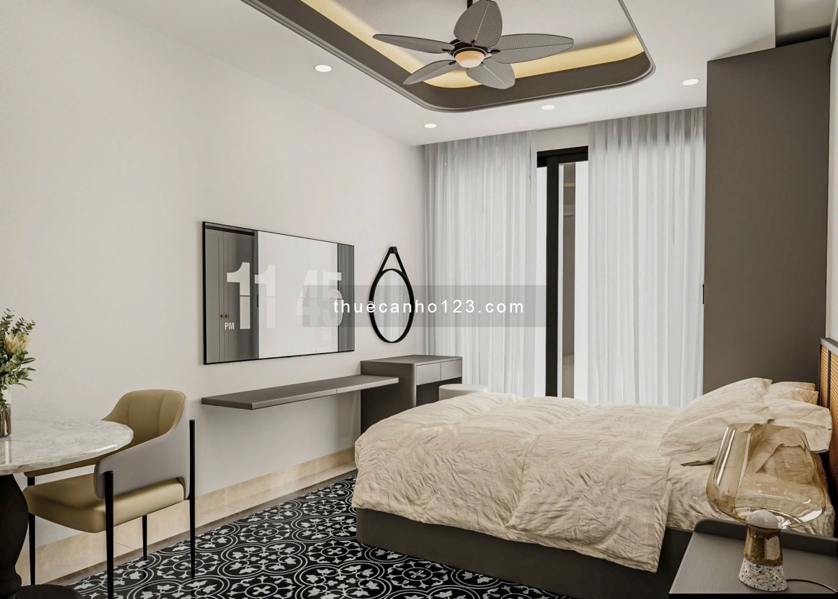 Vừa Khai Trương Căn Hộ Ban Công/Cửa Sổ Thiết Kế Cao Cấp - Phan Chu Trinh - BT