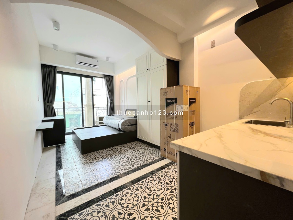 Vừa Khai Trương Căn Hộ Ban Công/Cửa Sổ Thiết Kế Cao Cấp - Phan Chu Trinh - BT