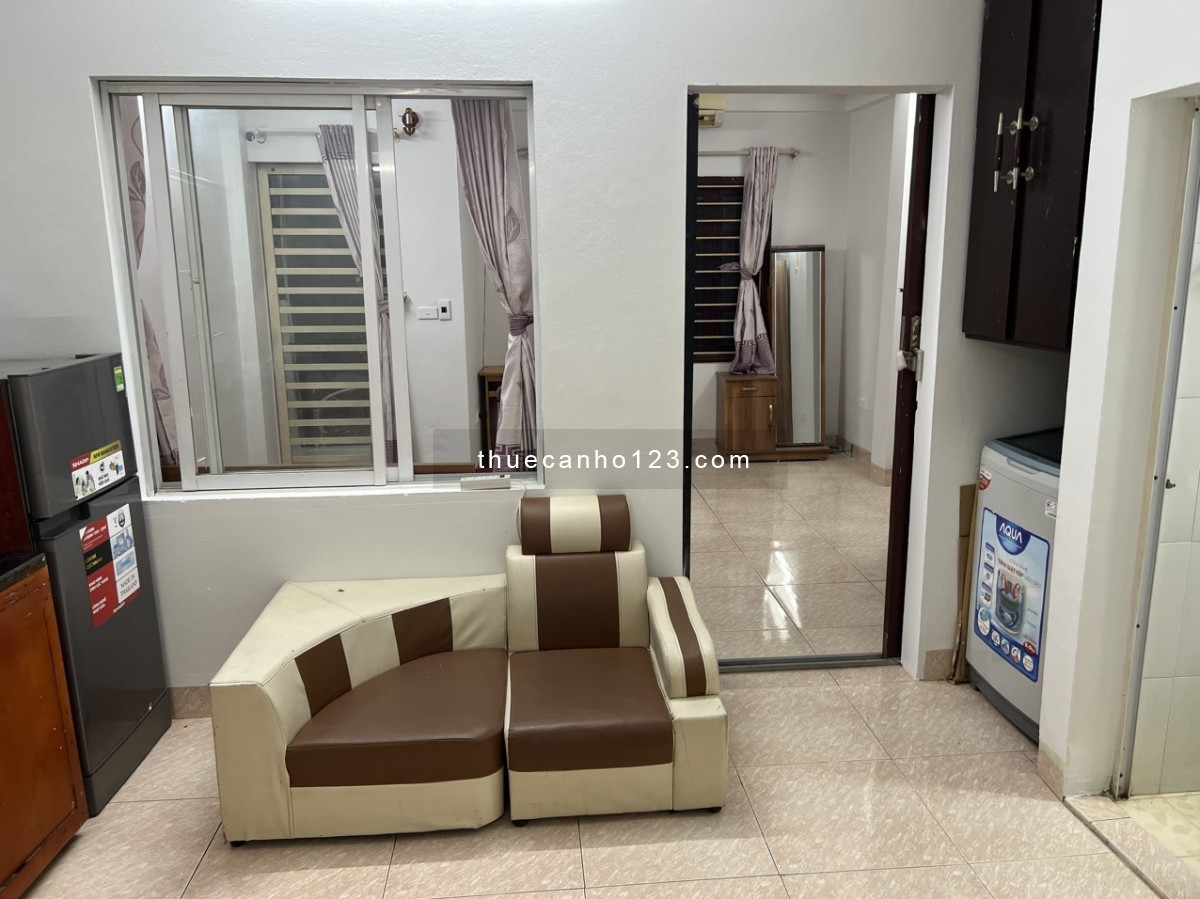 Cho thuê căn hộ 2pn – 1pk diện tích 46m2, có Full đồ ở Cầu Giấy