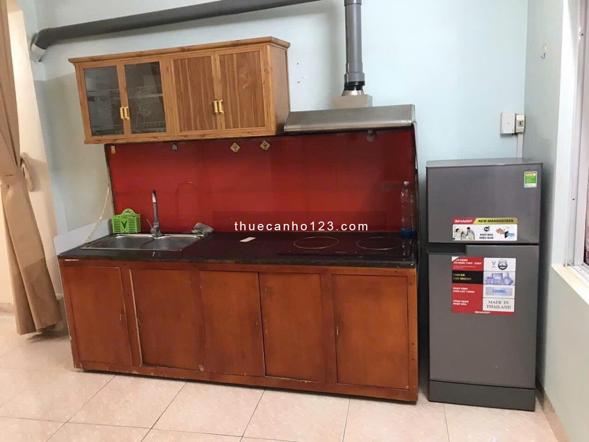Cho thuê căn hộ 2pn – 1pk diện tích 46m2, có Full đồ ở Cầu Giấy