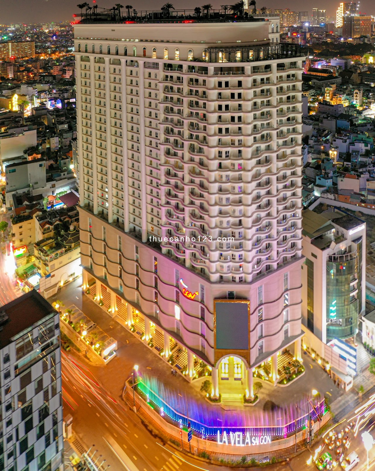 Cho thuê Terra Royal Quận 3, 58m2, 2PN, 1WC, Nội thất đầy đủ, nhà đẹp
