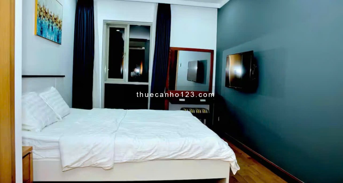 Cho thuê chung cư Bảy Hiền Tower - Tân Bình. DT: 71m2, 2PN. Giá: 10 tr/th