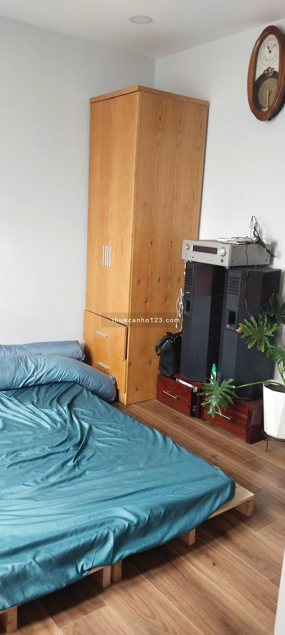 Cho thuê căn hộ chung cư Phúc Yên, 9 triệu VND, diện tích 76m2.