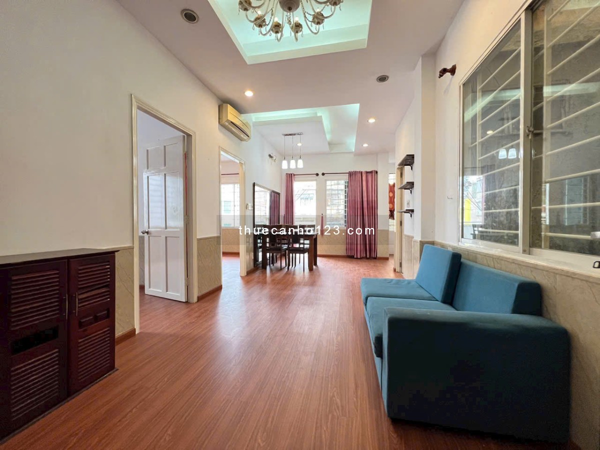 Chung cư 10A Trần Nhật Duật, Tân Định,Q1: 70m2, 2p ngủ, NT, 12tr/th