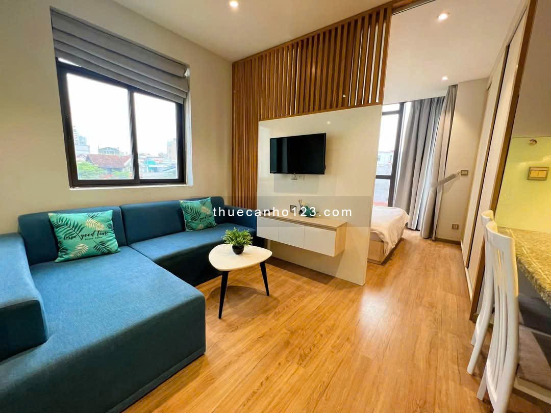 Căn hộ studio/1PN balcon/cửa sổ thoáng, nội thất hiện đại – Cầu Thị Nghè - Nguyễn Cửu Vân, Bình Thạn