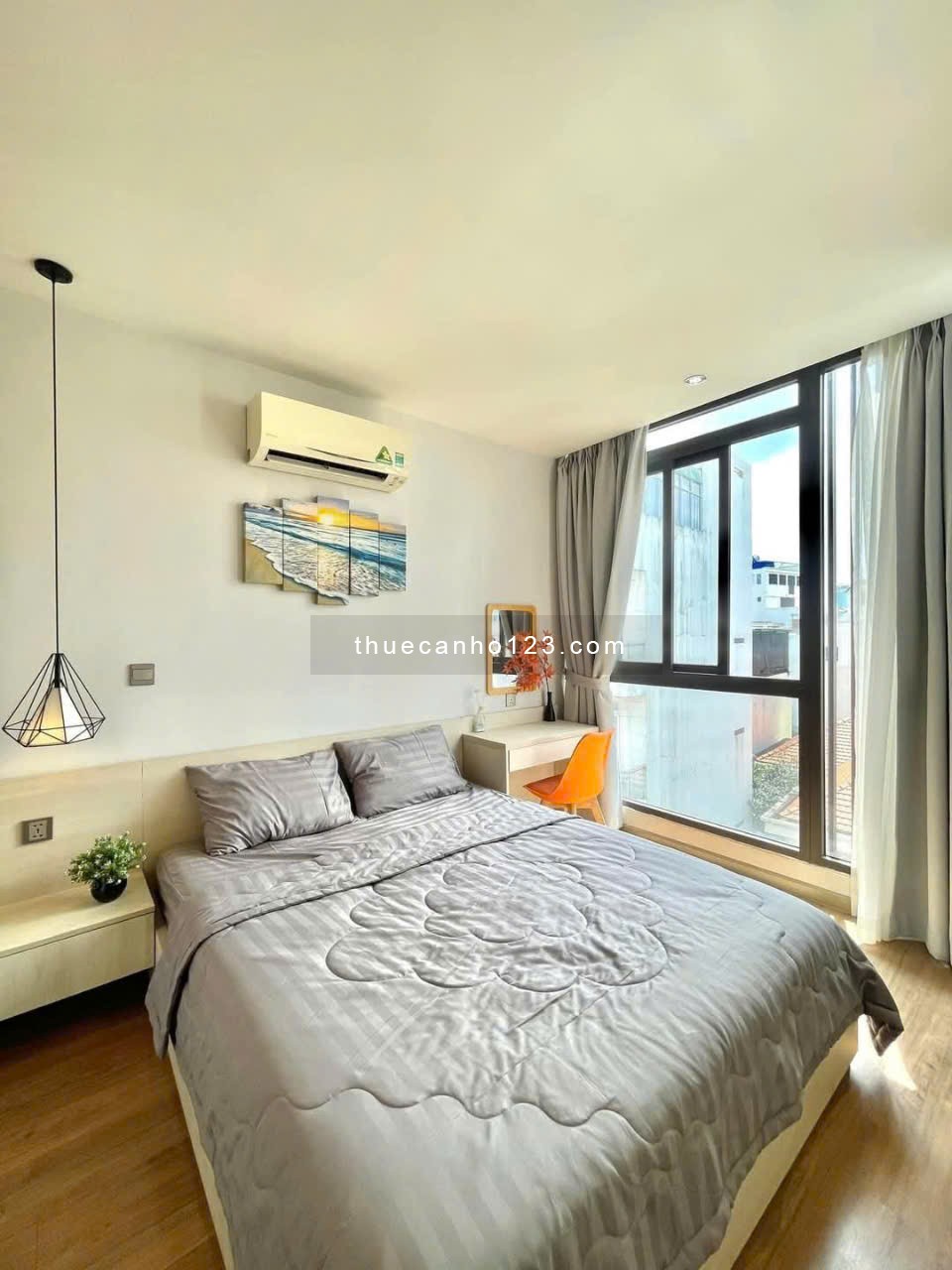 Căn hộ studio/1PN balcon/cửa sổ thoáng, nội thất hiện đại – Cầu Thị Nghè - Nguyễn Cửu Vân, Bình Thạn
