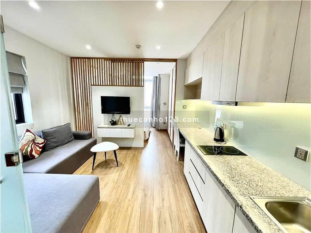 Căn hộ studio/1PN balcon/cửa sổ thoáng, nội thất hiện đại – Cầu Thị Nghè - Nguyễn Cửu Vân, Bình Thạn