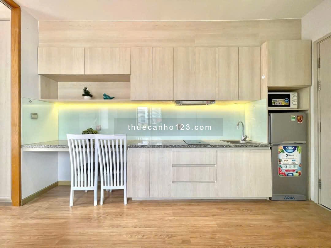 Căn hộ studio/1PN balcon/cửa sổ thoáng, nội thất hiện đại – Cầu Thị Nghè - Nguyễn Cửu Vân, Bình Thạn