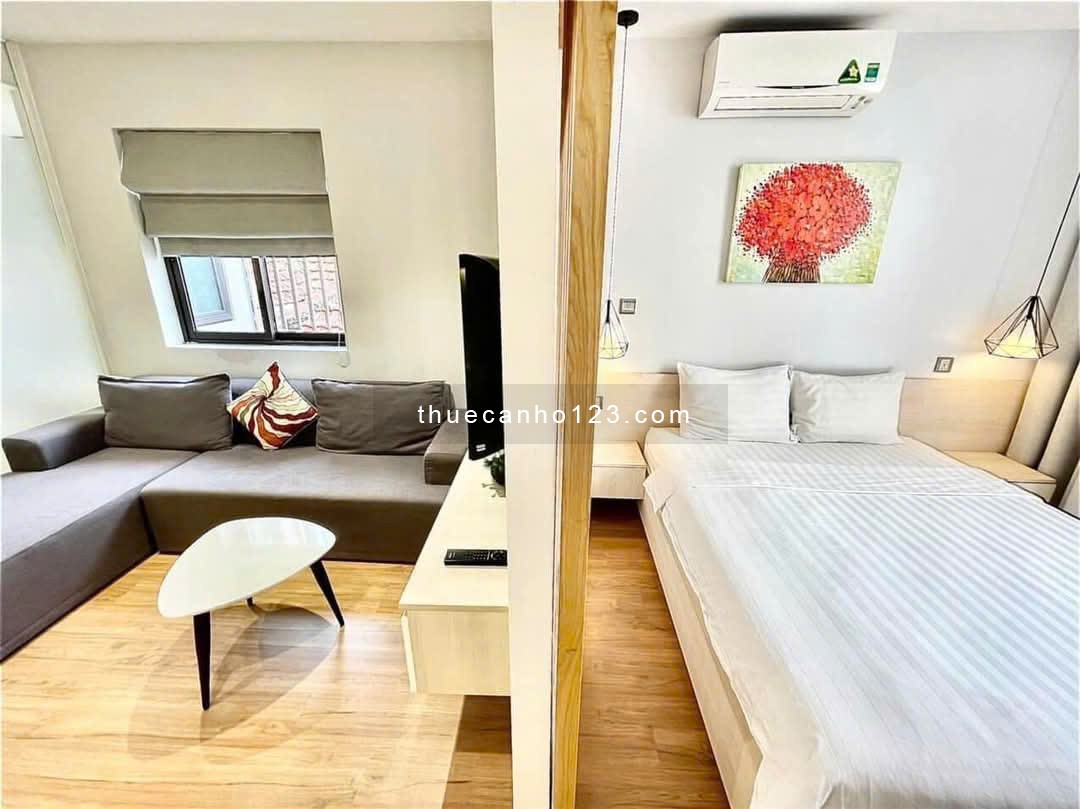 Căn hộ studio/1PN balcon/cửa sổ thoáng, nội thất hiện đại – Cầu Thị Nghè - Nguyễn Cửu Vân, Bình Thạn