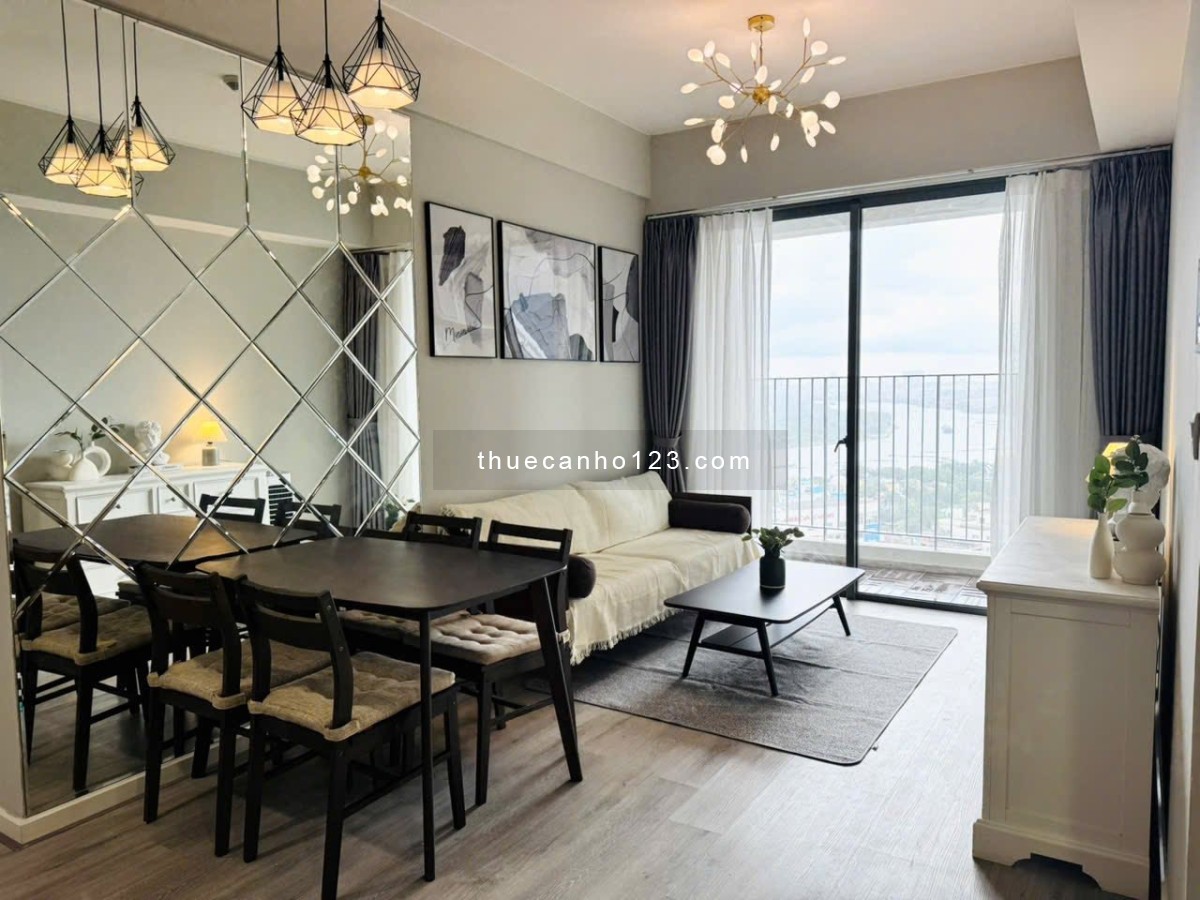 Cho thuê căn hộ Masteri An Phú Quận 2, DT 70m2,2PN, lầu trung,view thoáng mát. Giá 20tr/th.