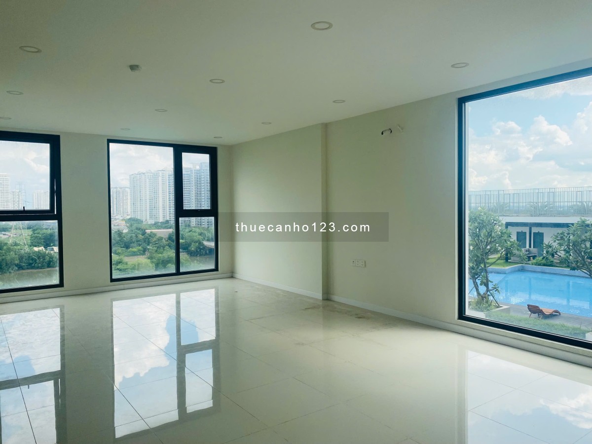 Cho thuê nhanh căn Officetel góc 53m2 Lavida Plus, view sông + hồ bơi. NTCB, giá 11tr/tháng