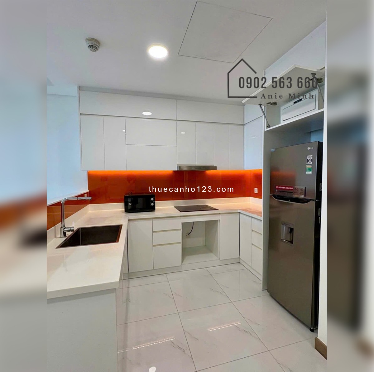 Sunwah Pearl - Cho thuê 1PN - tầng cao, view sông SG