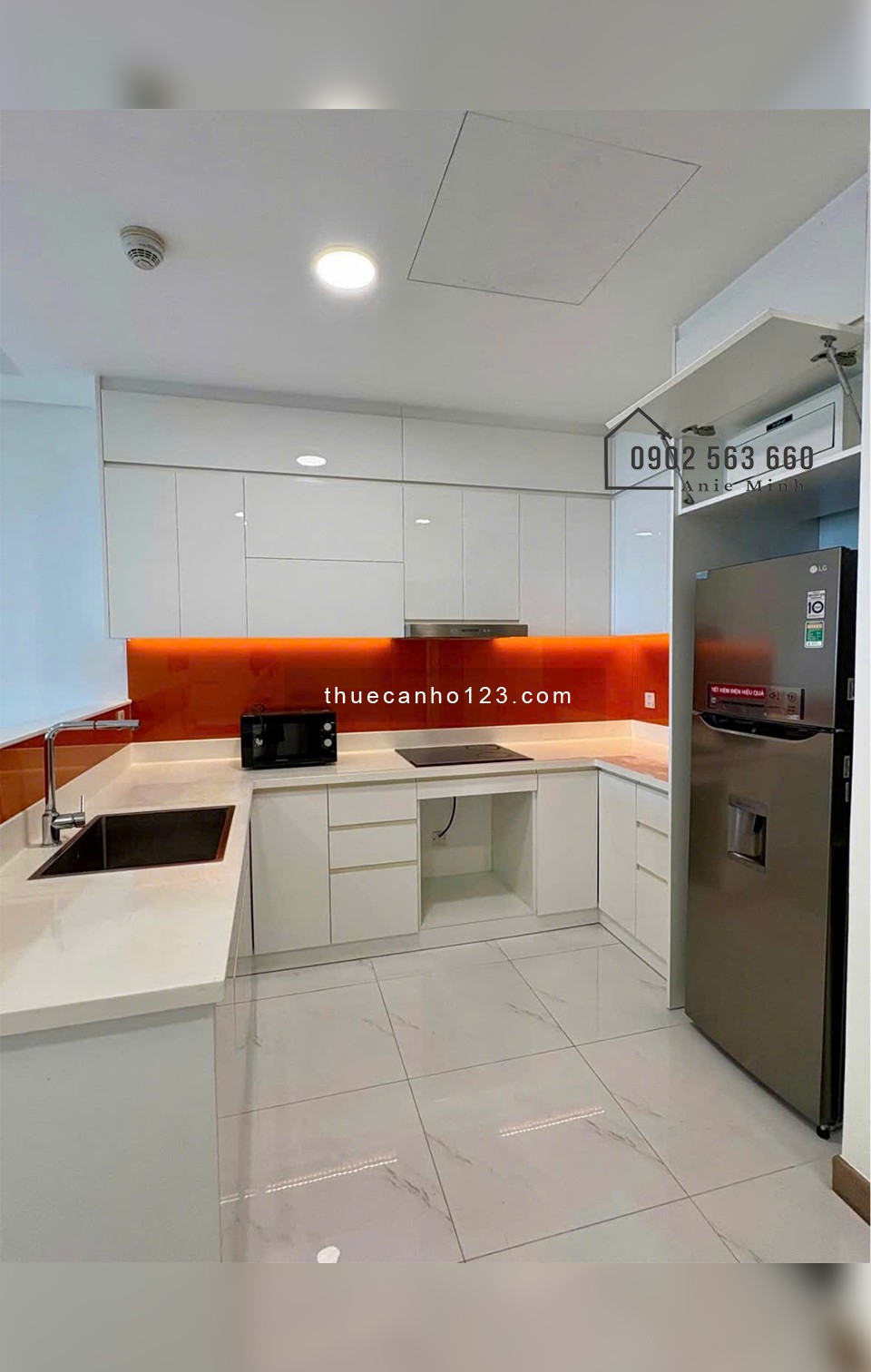 Sunwah Pearl - Cho thuê 1PN - tầng cao, view sông SG