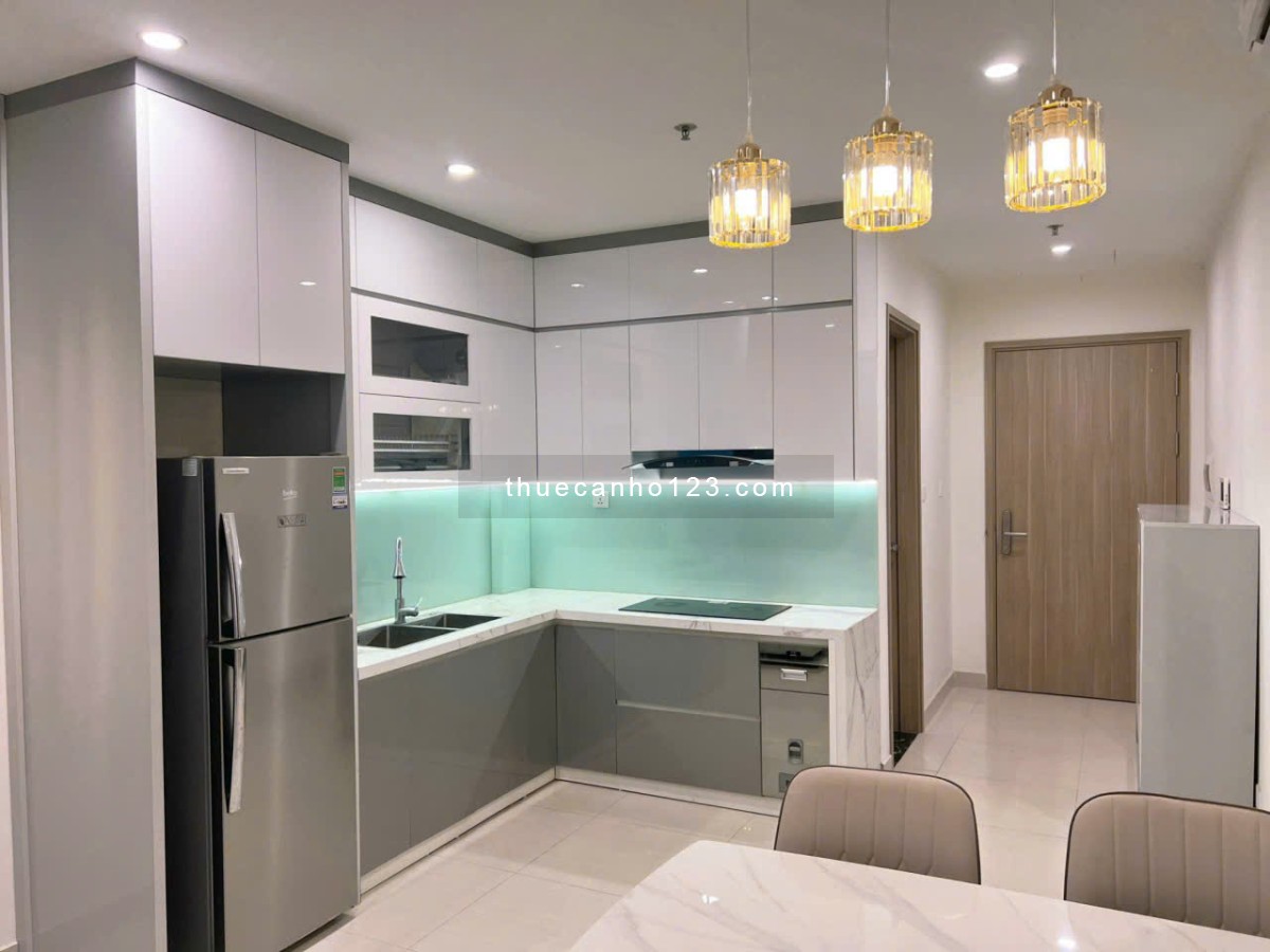 Nhà siêu đẹp; Giá cực sốc: Cho thuê CC 2PN+1, 2wc, view đẹp, full nội thất, chỉ 8tr/t tại Vinhomes