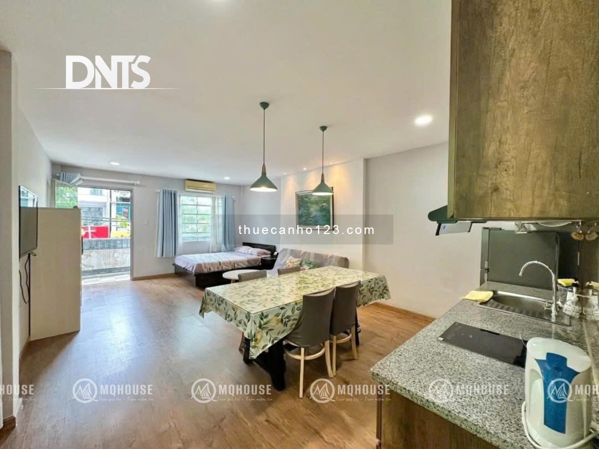 Căn hộ cửa sổ/Balcon thoáng ngay khu Phố Nhật – Cầu Thị Nghè - Hoàng Sa, Nguyễn Đình Chiểu - Q1