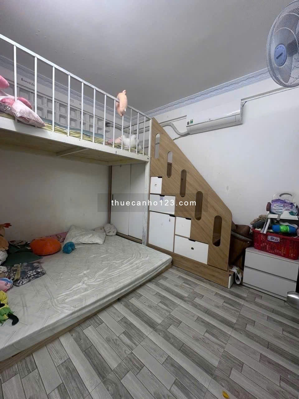 Chung cư 590, CMT8, Phường 11, Quận 3: 50m2,1p ngủ, Nt, 8tr/th