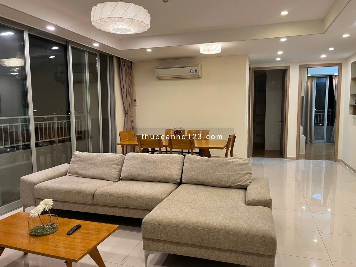 Cho thuê Căn hộ Cantavil An Phú, Q2, DT 75m2, 2PN, Ban công rộng ,nhà đẹp. Giá 16tr/tháng.