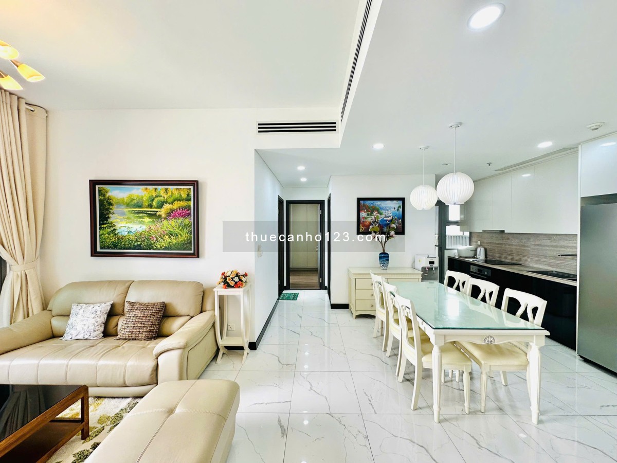 Cho thuê căn hộ 2 phòng ngủ full nội thất giá rẻ nhất ở Empire City, Thủ Thiêm.