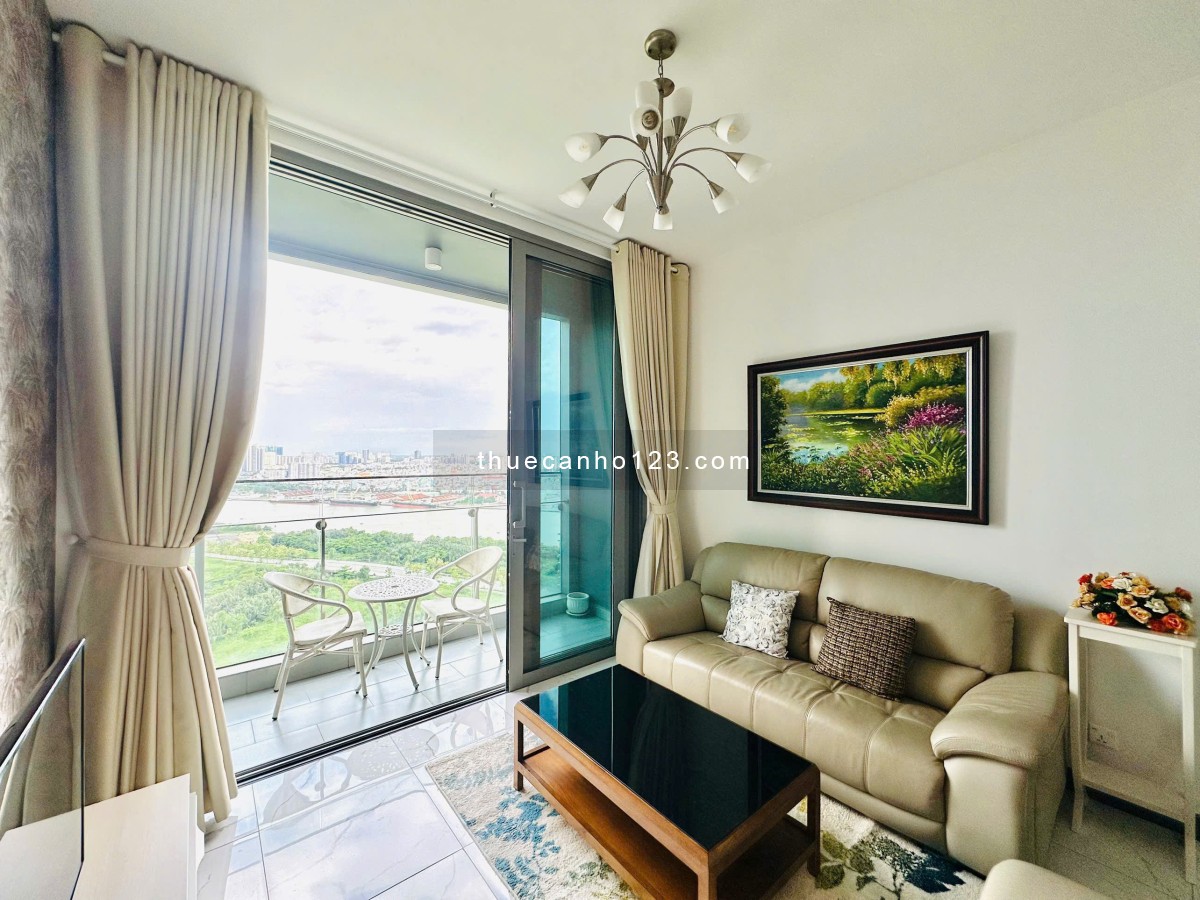 Cho thuê căn hộ 2 phòng ngủ full nội thất giá rẻ nhất ở Empire City, Thủ Thiêm.