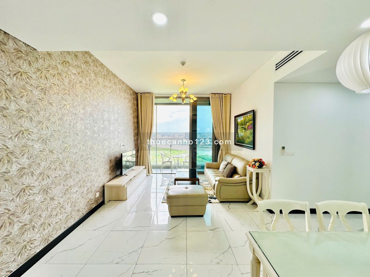 Cho thuê căn hộ 2 phòng ngủ full nội thất giá rẻ nhất ở Empire City, Thủ Thiêm.