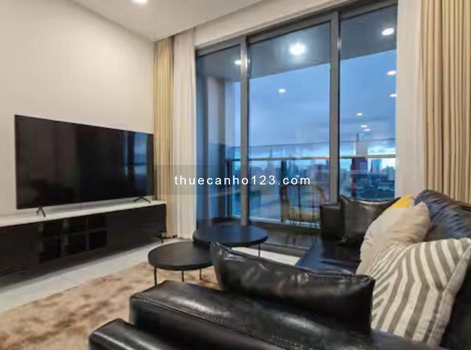 Cho Thuê Căn Hộ Sunwah Pearl Bình Thạnh – 2PN 98m², Full Nội Thất Cao Cấp, 38 Triệu/Tháng