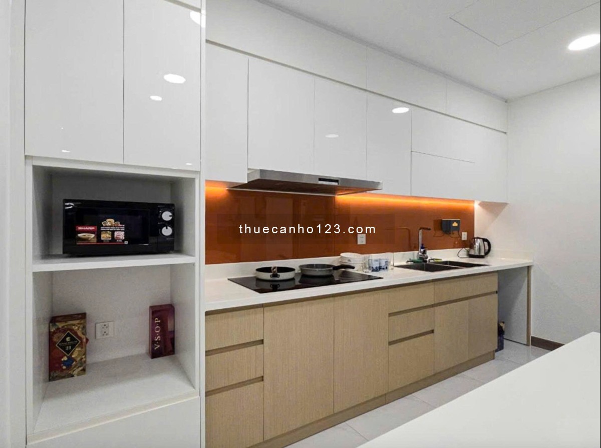 Cho Thuê Căn Hộ Sunwah Pearl Bình Thạnh – 2PN 98m², Full Nội Thất Cao Cấp, 38 Triệu/Tháng