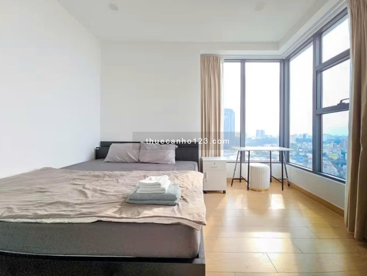 Cho Thuê Căn Hộ Sunwah Pearl Bình Thạnh – 2PN 98m², Full Nội Thất Cao Cấp, 38 Triệu/Tháng