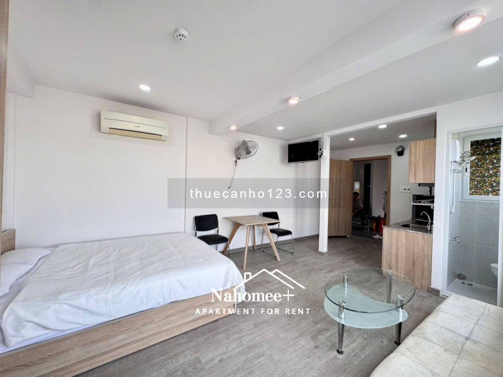 Căn hộ balcon/cửa sổ thoáng, 35m² – Thang máy, bảo vệ – Phố Phan Xích Long, Hoa Trà, Phú Nhuận