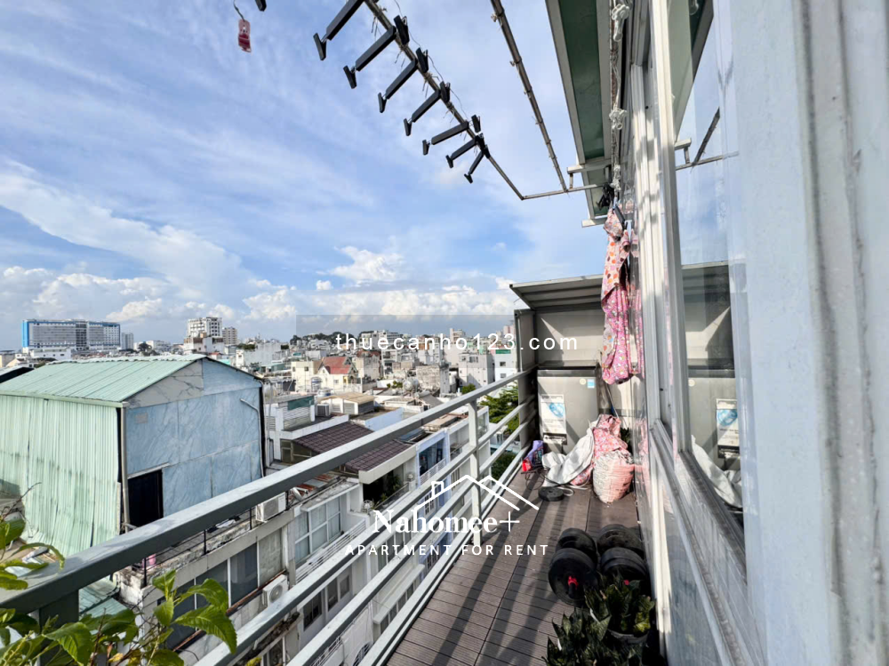 Căn hộ balcon/cửa sổ thoáng, 35m² – Thang máy, bảo vệ – Phố Phan Xích Long, Hoa Trà, Phú Nhuận