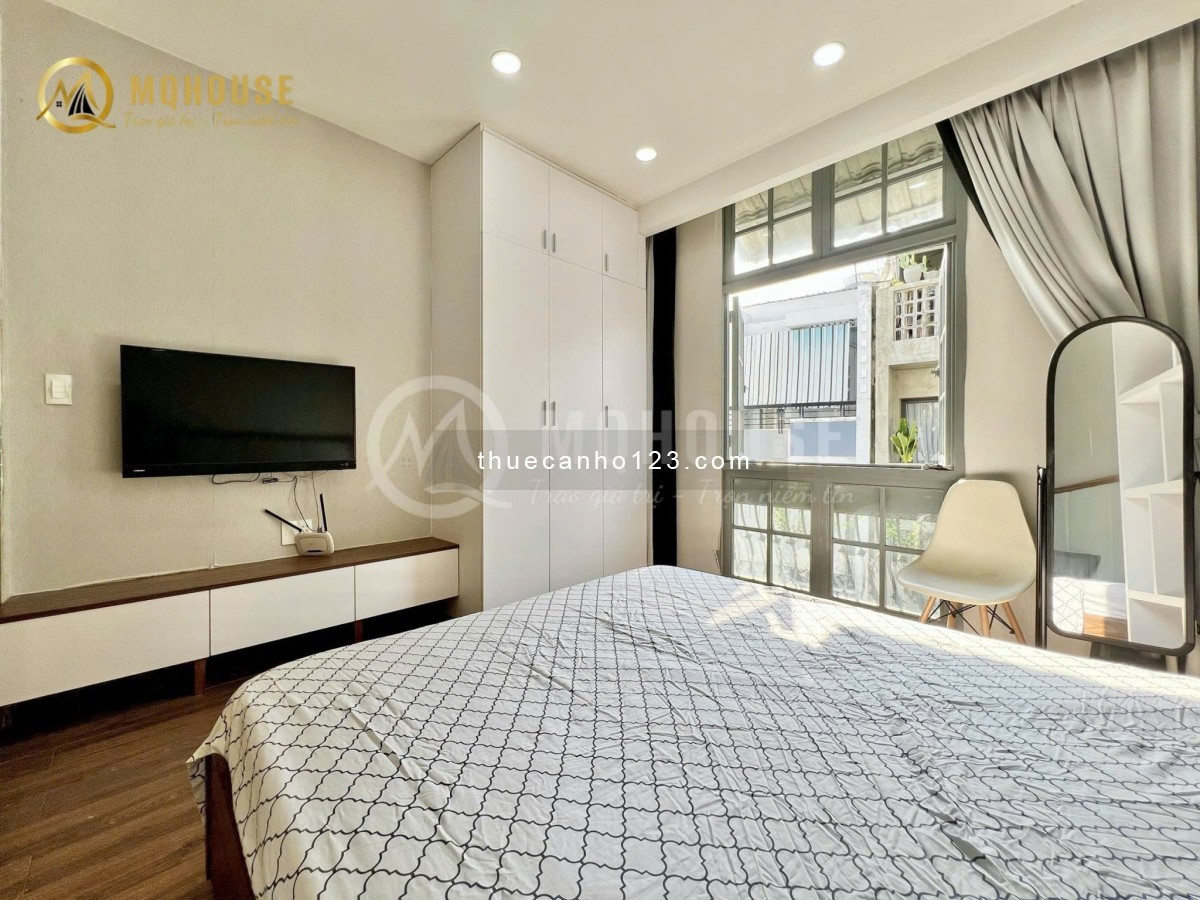 Studio xinh xắn, thang máy, tiện nghi đủ cả - Ngay Nguyễn Cửu Vân, gần ĐH UEF, Hồng Bàng