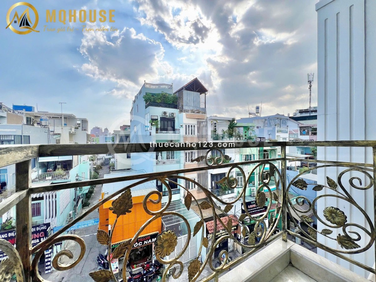 [Trống] Căn hộ studio bancol 40m2 - Thang máy, view siêu thoáng - Gần Ngã Tư Phú Nhuận