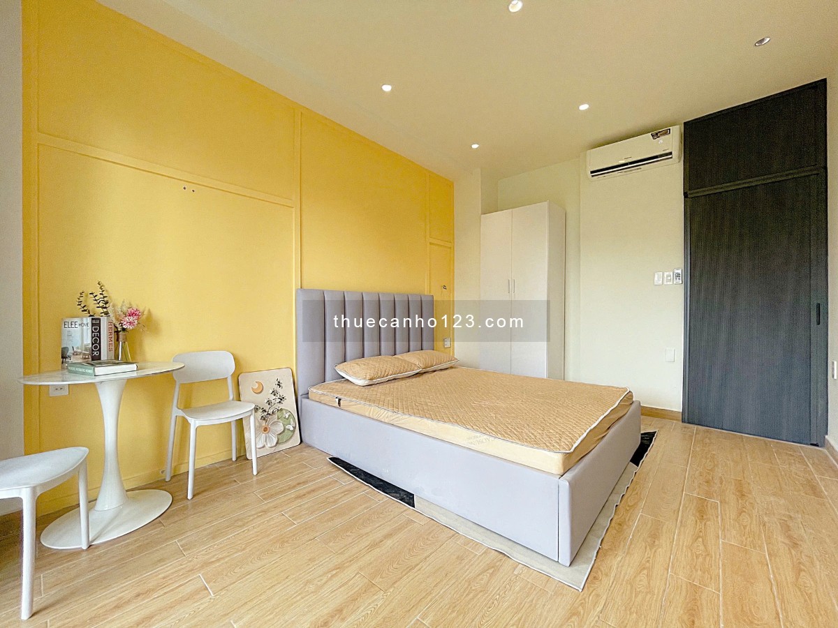 Căn hộ 1PN balcon view sông chill ngay ĐH UEF – Hồng Bàng, Cầu Thị Nghè, Trường Sa – Bình Thạnh.