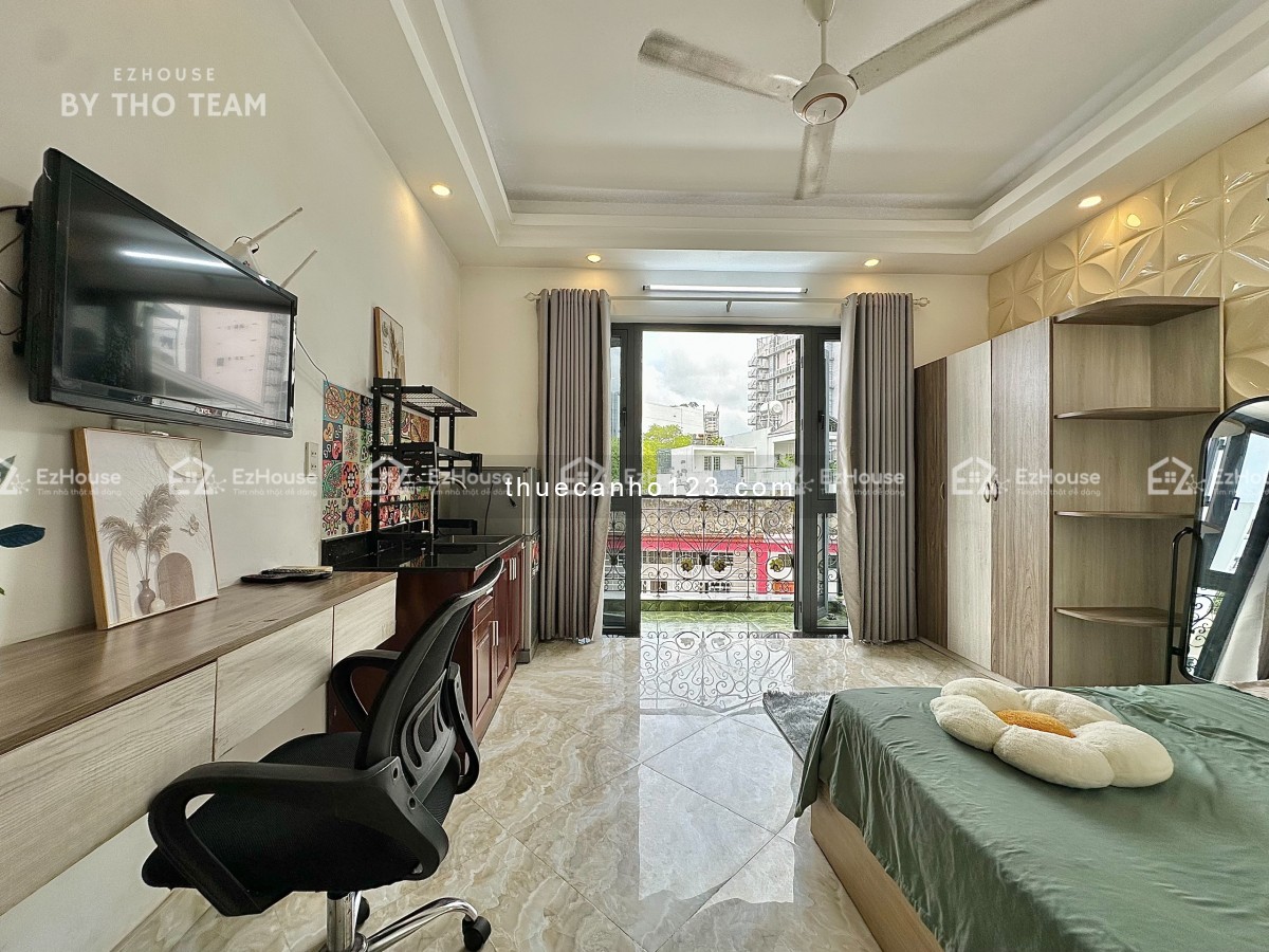 Cho thuê CC mini 1PN, 1WC, 30m2, 6 triệu gần bờ kè Hoàng Sa quận Tân Bình