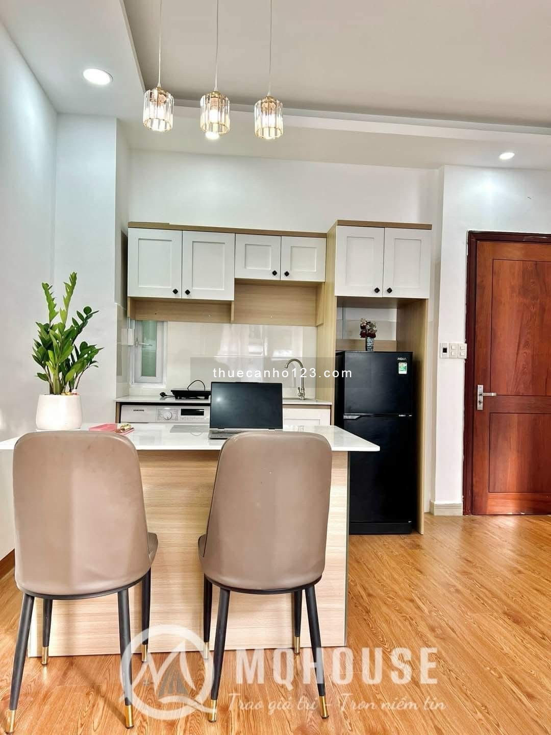 Cho thuê căn hộ 1PN siêu xinh - full nội thất - trung tâm Tân Bình - 0909 186 134