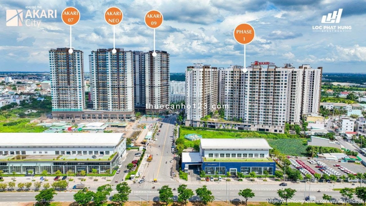  Akari City – Nhà xịn, giá êm! chill mỗi ngày!View đẹp – Tiện ích đỉnh, Chỉ từ 8tr/tháng