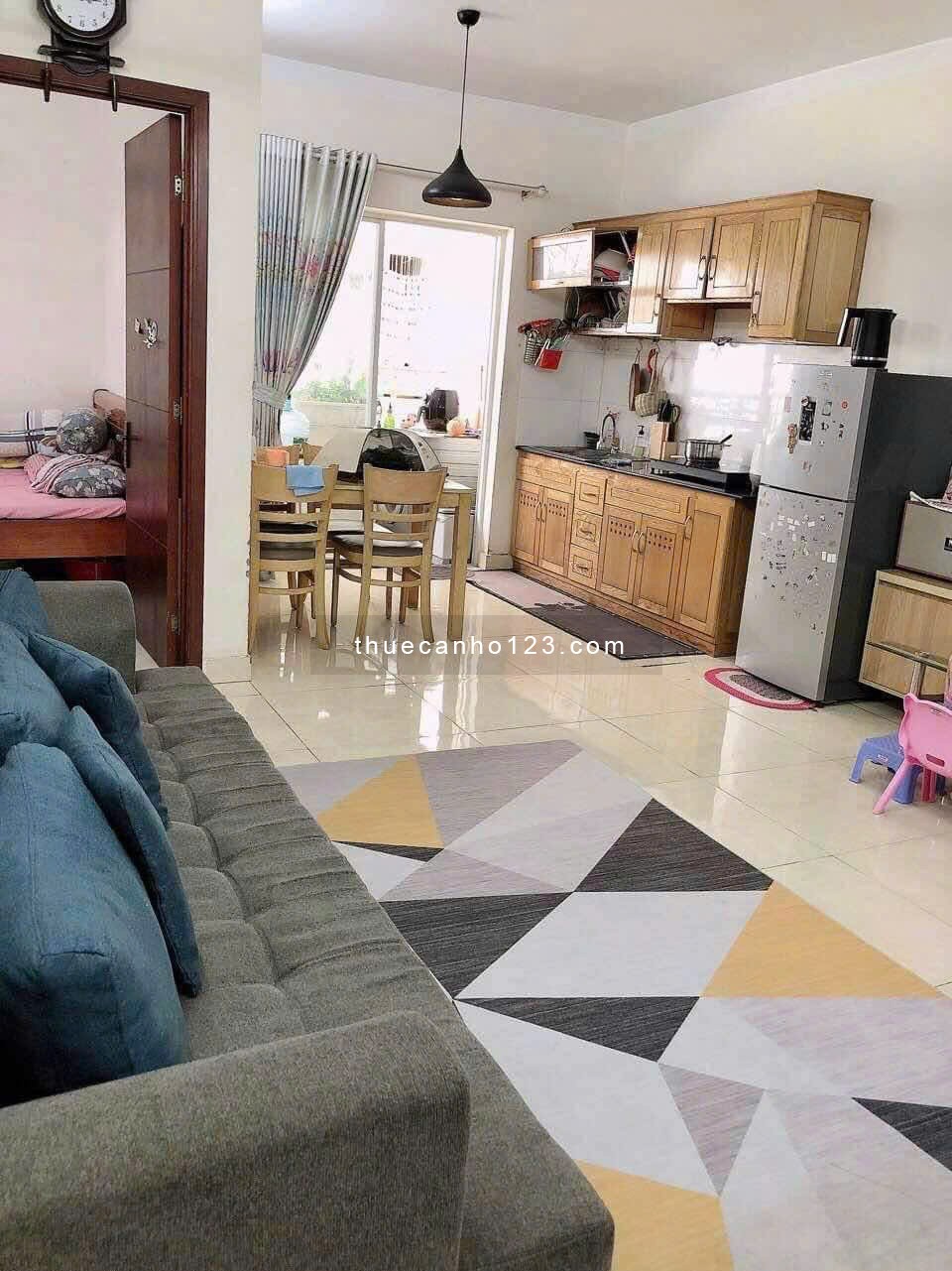 Chung cư Thái An 1, Nguyễn Văn Quá, Q12: 82m2, 3p ngủ, NT 8tr5/th