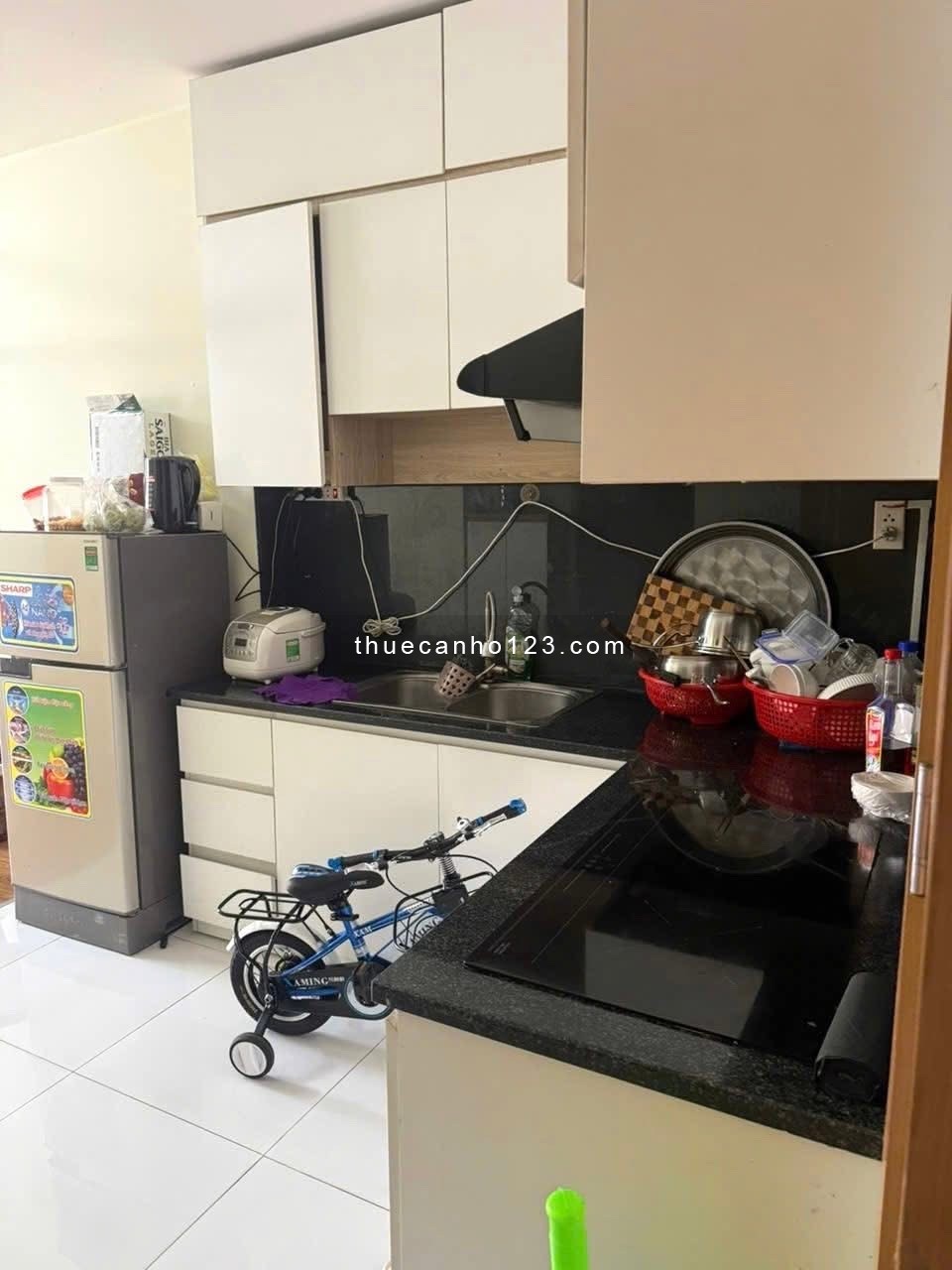 Chung cư Topaz Home, Phan Văn Hớn, Q12: 3p ngủ rộng, full nt, giá 9tr