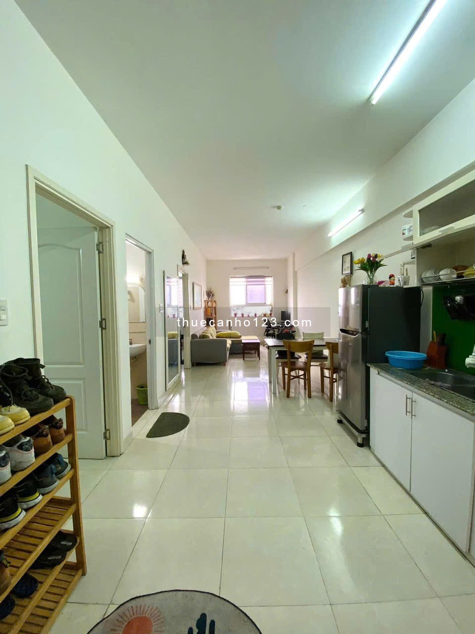 Chung cư 8x Plus, Trường Chinh, Q12: 84m2, 3p ngủ, nội thất 9tr/th