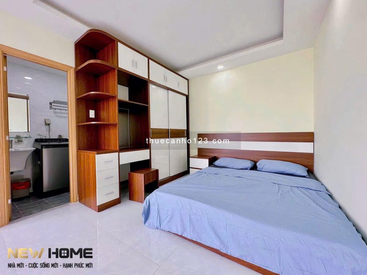 Căn hộ balcon/cửa sổ thoáng 40m², máy giặt riêng ngay Cầu Lê Văn Sỹ – Hoàng Sa – Quận 3