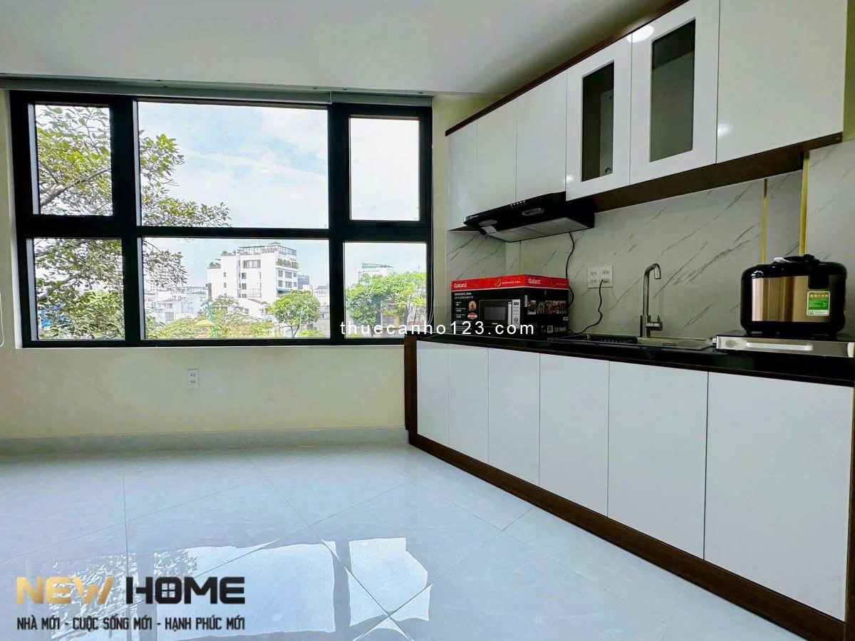 Căn hộ balcon/cửa sổ thoáng 40m², máy giặt riêng ngay Cầu Lê Văn Sỹ – Hoàng Sa – Quận 3