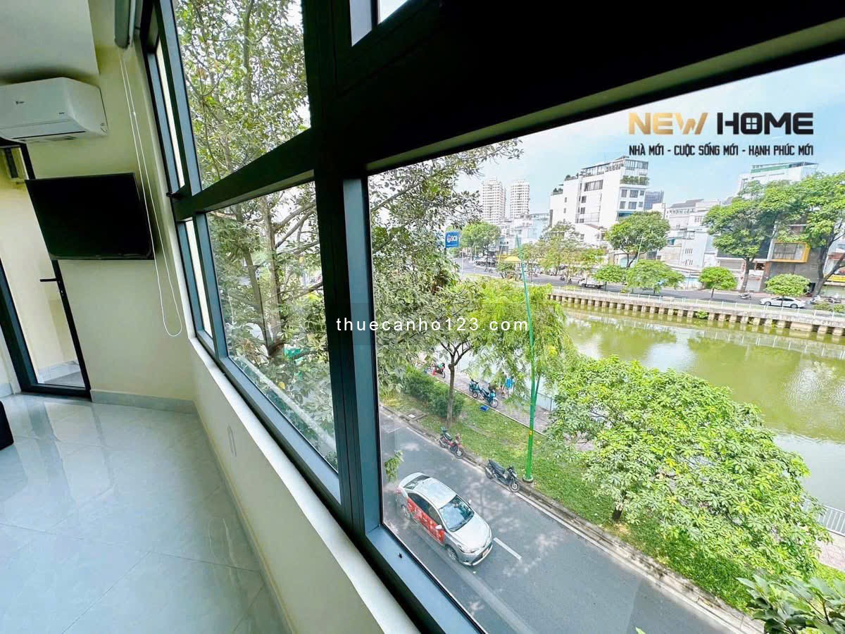 Căn hộ balcon/cửa sổ thoáng 40m², máy giặt riêng ngay Cầu Lê Văn Sỹ – Hoàng Sa – Quận 3