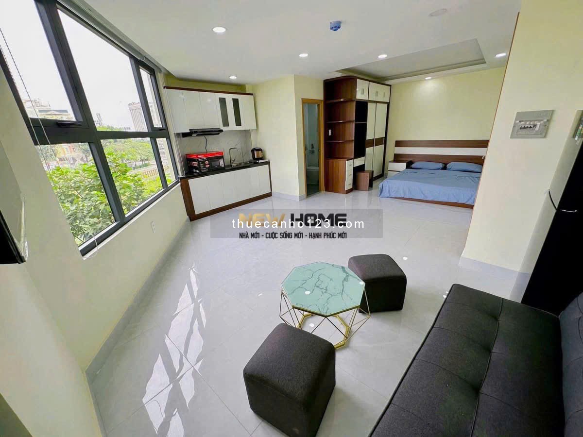 Căn hộ balcon/cửa sổ thoáng 40m², máy giặt riêng ngay Cầu Lê Văn Sỹ – Hoàng Sa – Quận 3